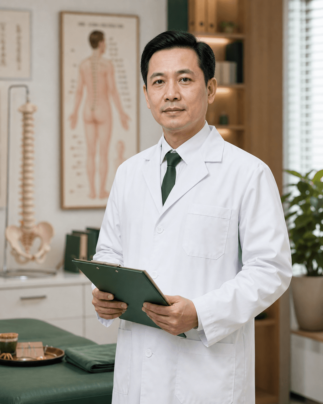 Bác sĩ YHCT Việt Mỹ tư vấn cấy chỉ theo thể trạng khách hàng
